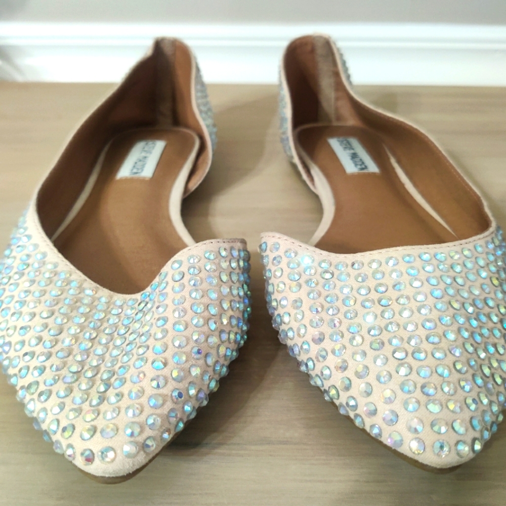 COPY - Steve Madden Evelina Rhinestone flats